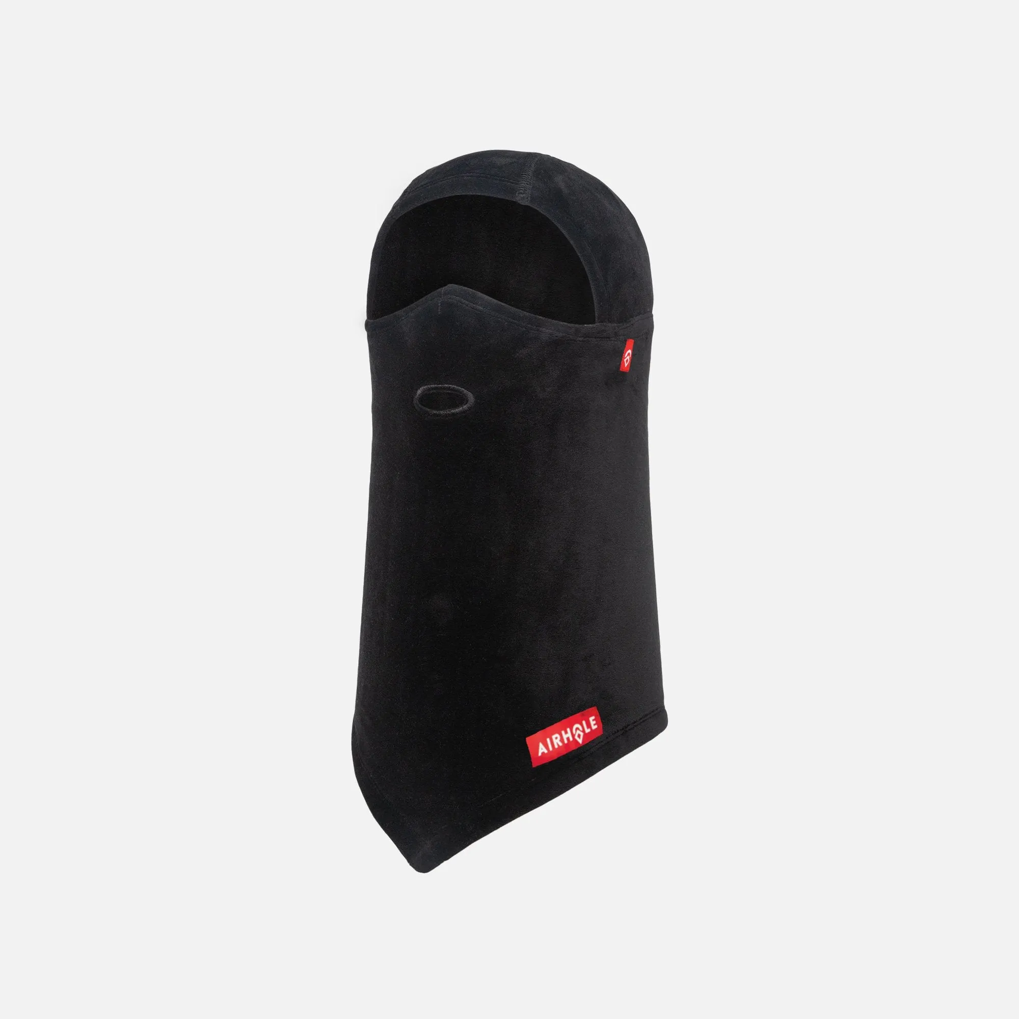 Airhole Balaclava Hinge-Milk Fleece - Black