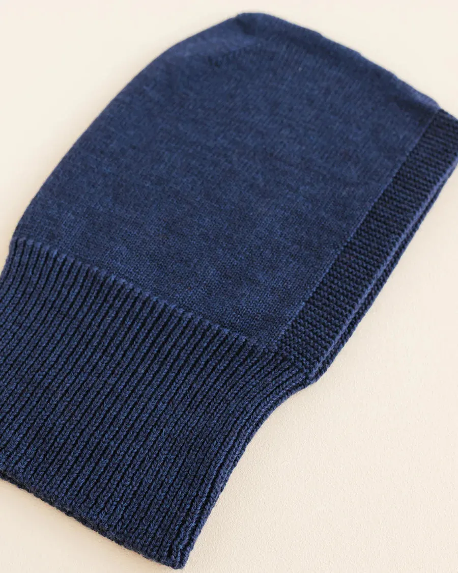 Balaclava Eddy - Blue - hvid