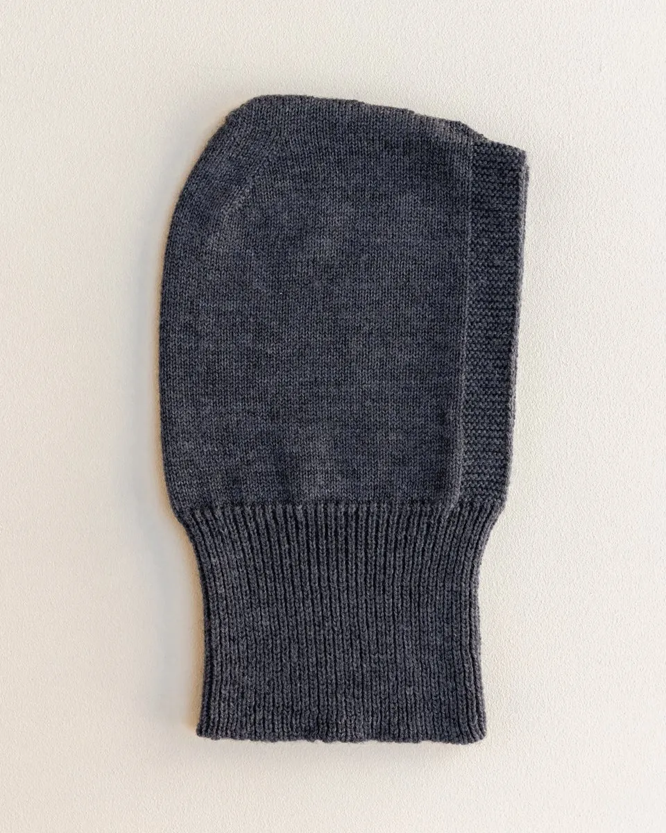 Balaclava Eddy - Charcoal - Hvid