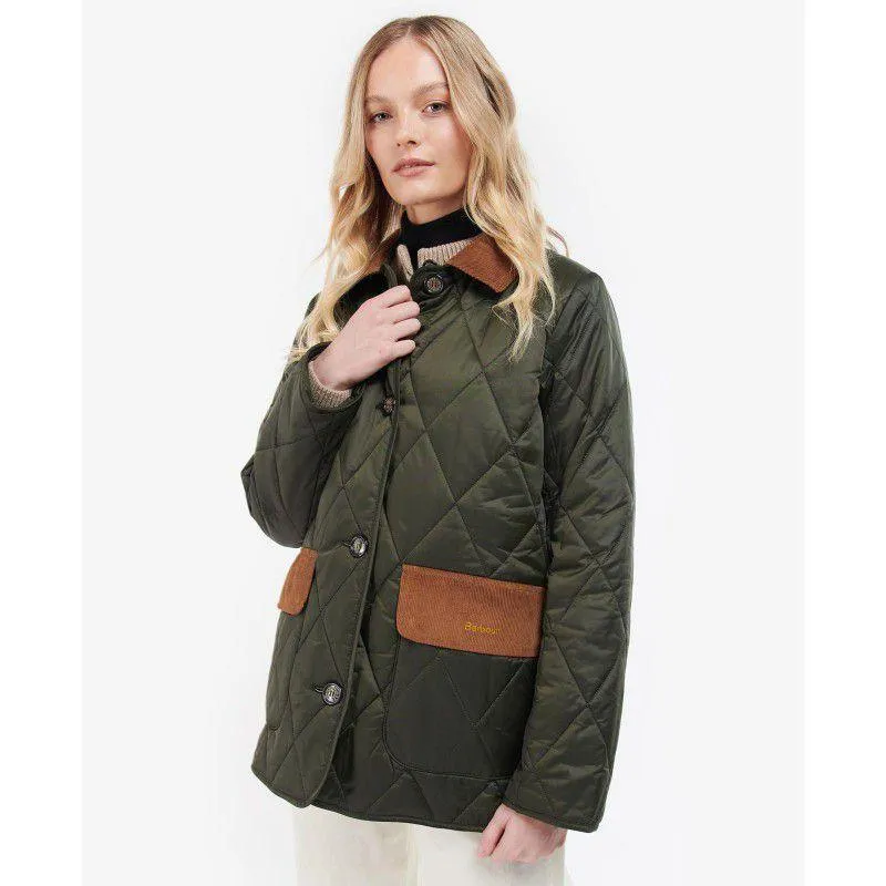 Barbour Bragar Ladies Quilted Jacket - Sage/Ancient