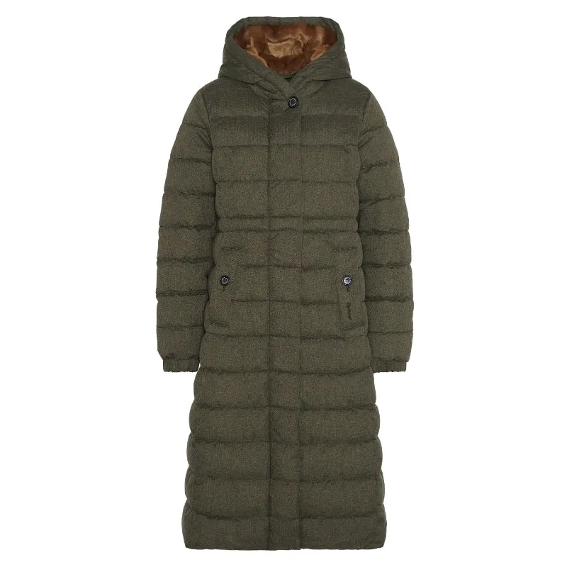 Barbour Clarence Puffer Ladies Jacket - Olive