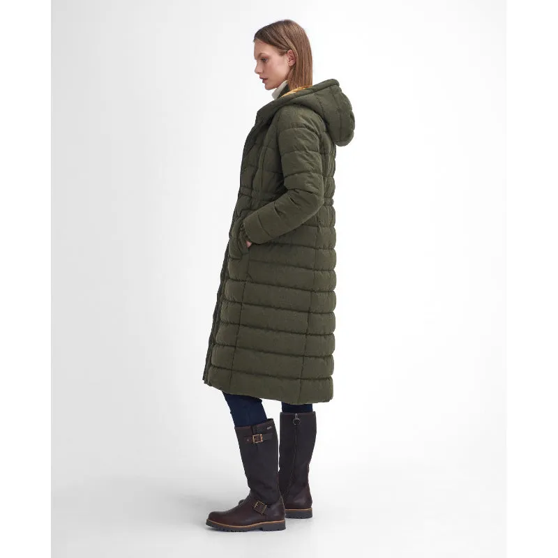 Barbour Clarence Puffer Ladies Jacket - Olive