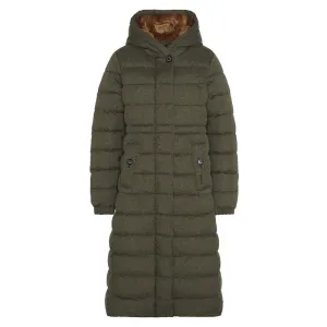 Barbour Clarence Puffer Ladies Jacket - Olive