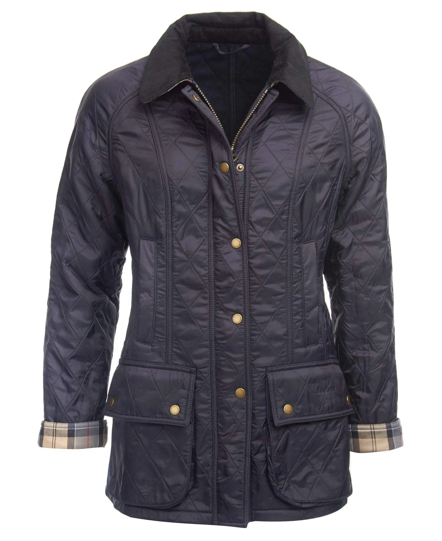 Barbour Vatteraður Dömujakki - Beadnell Polarquilt - Navy