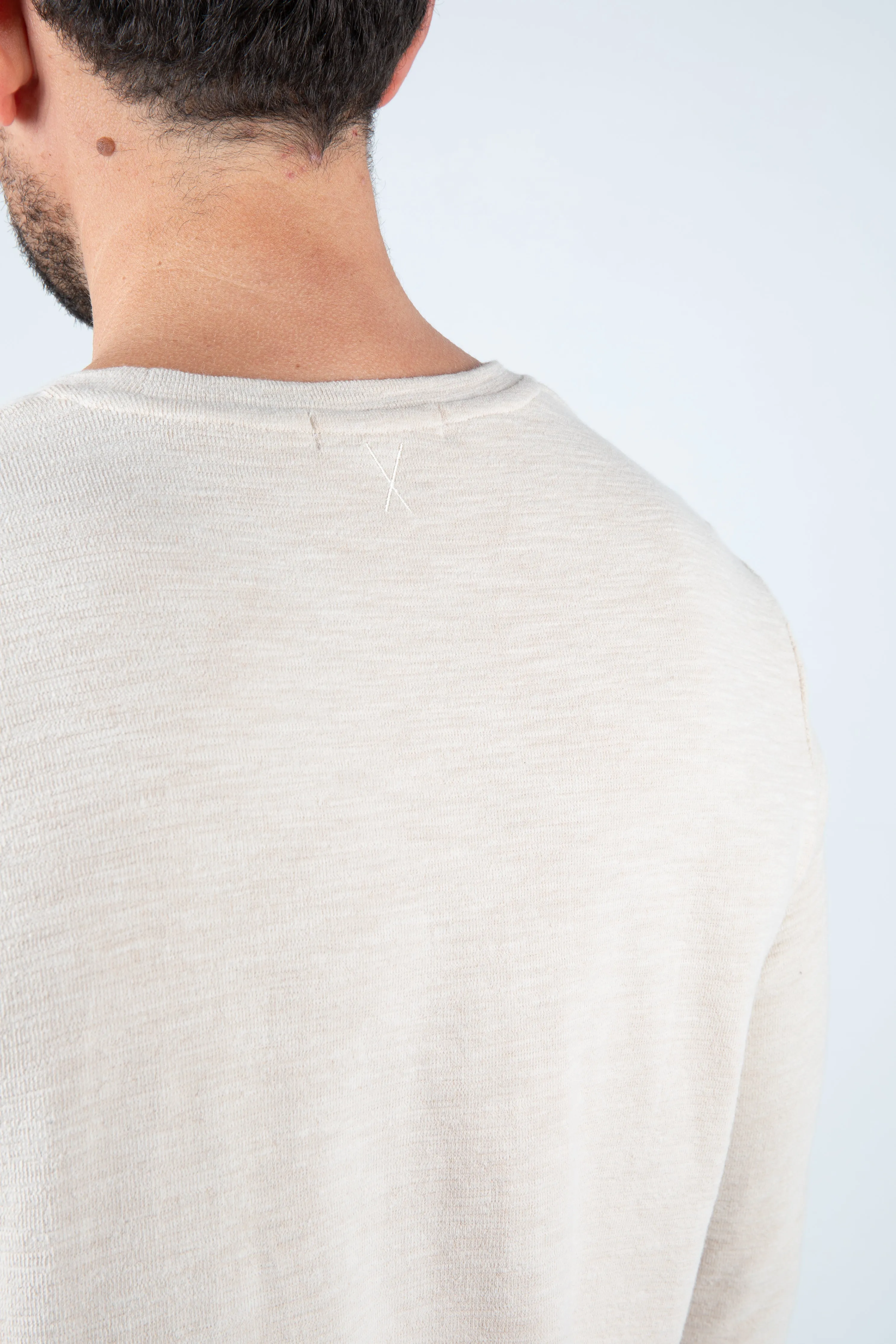 BODHI CREW SWEATER - SAND