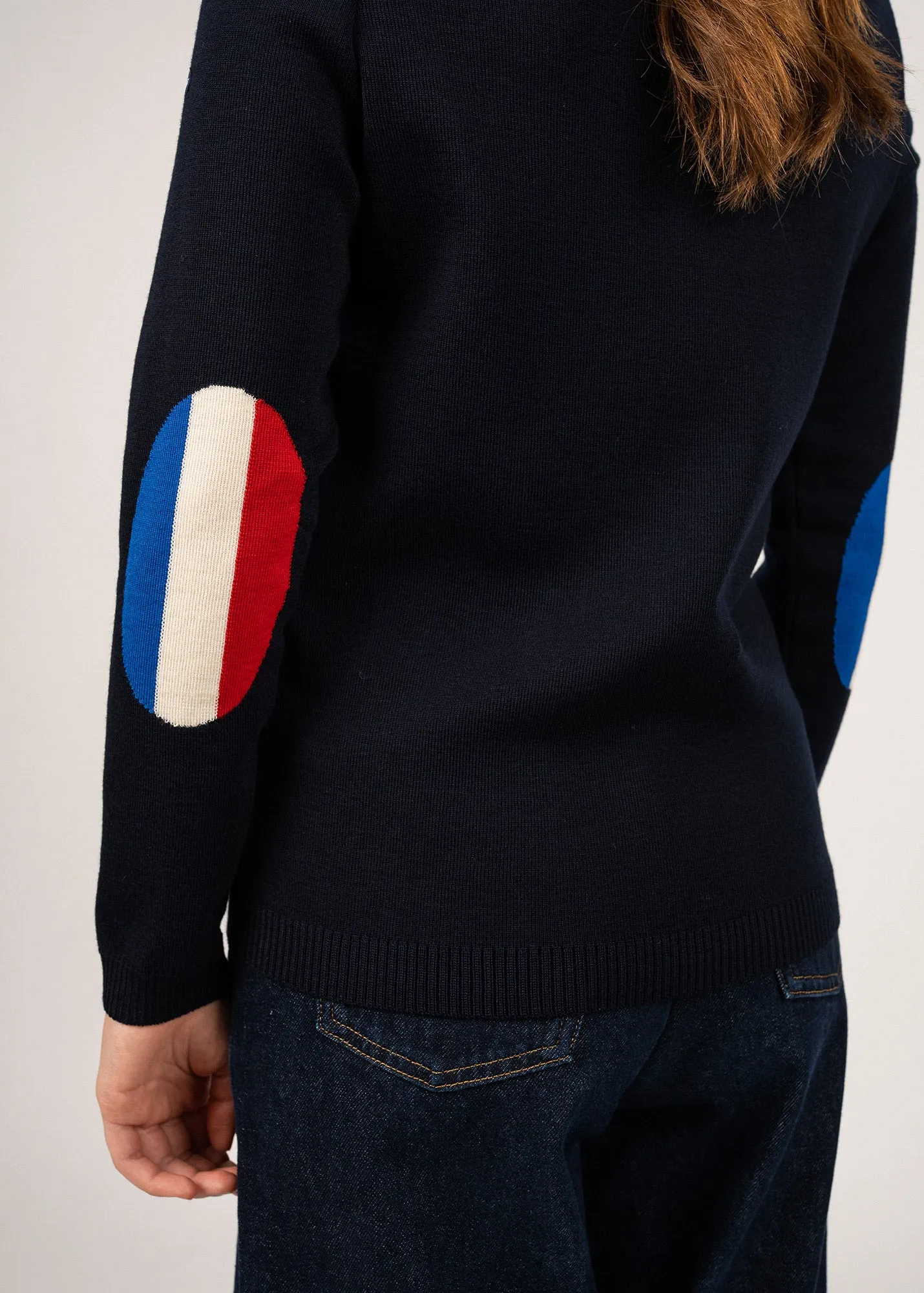 Brégançon Elysée jumper - SAINT JAMES x Elysée (NAVY)