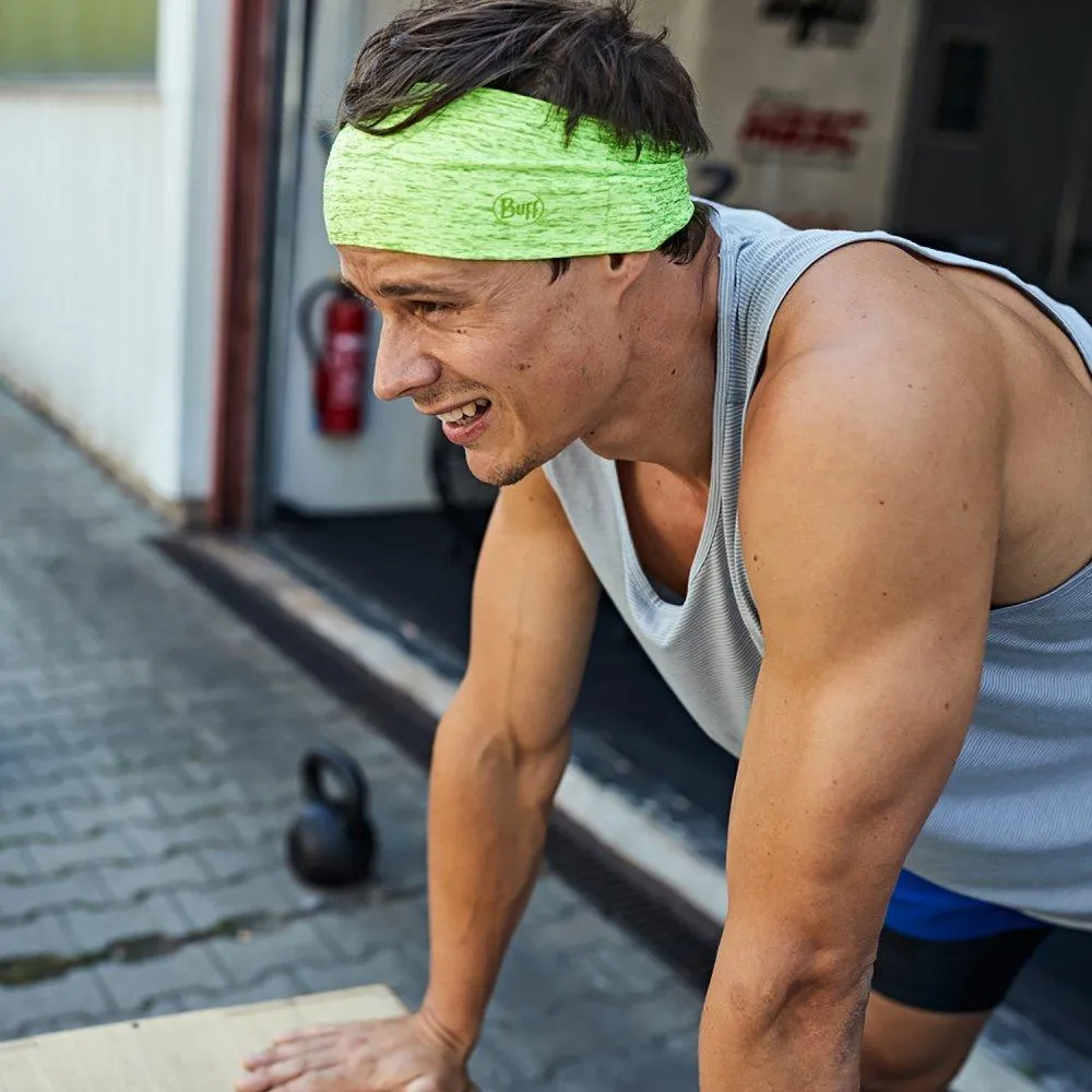 BUFF® Coolnet UV  Headband (Lime Htr)