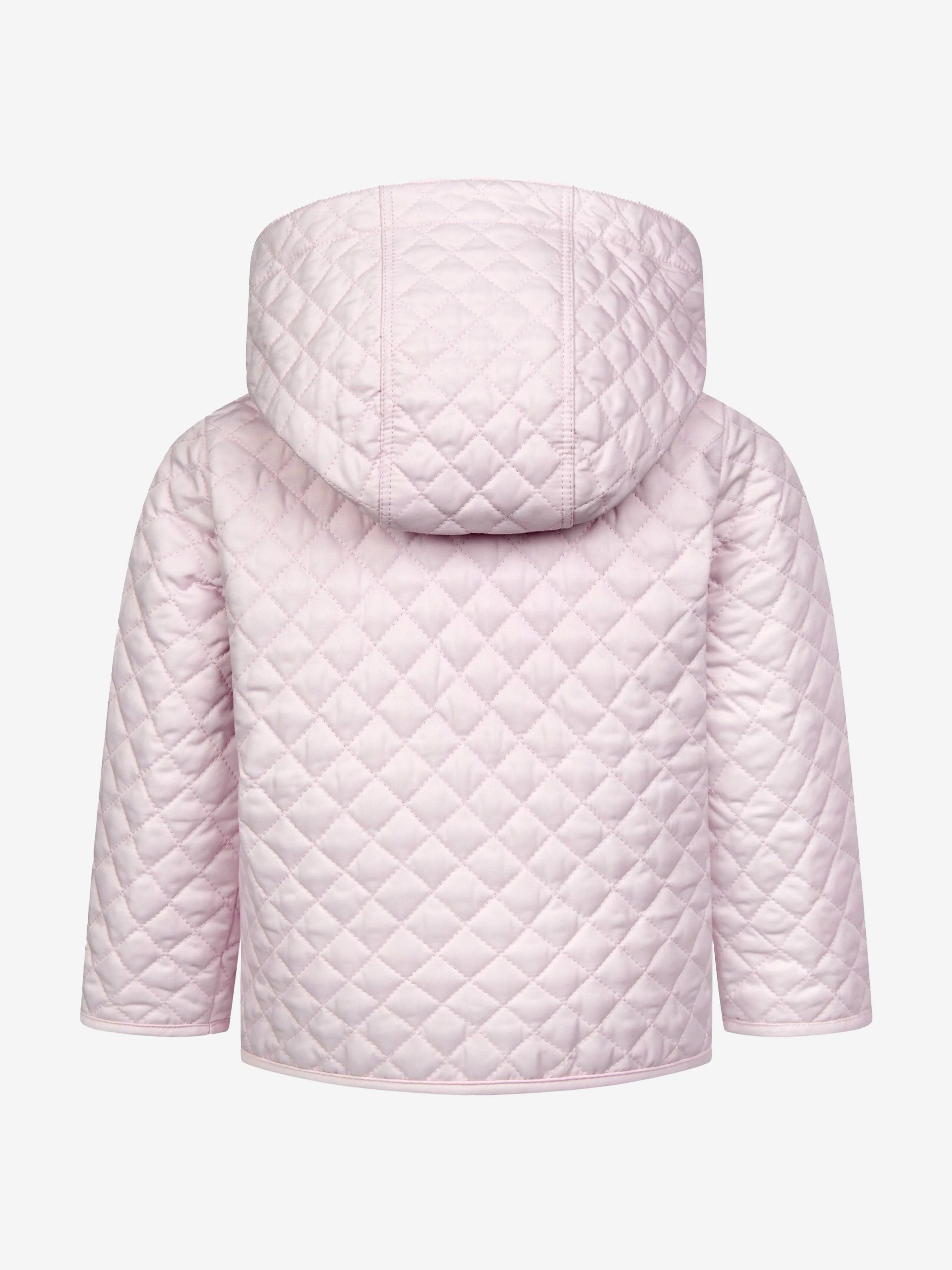 Burberry Baby Girls Quilted Monogram Hooded Jacket