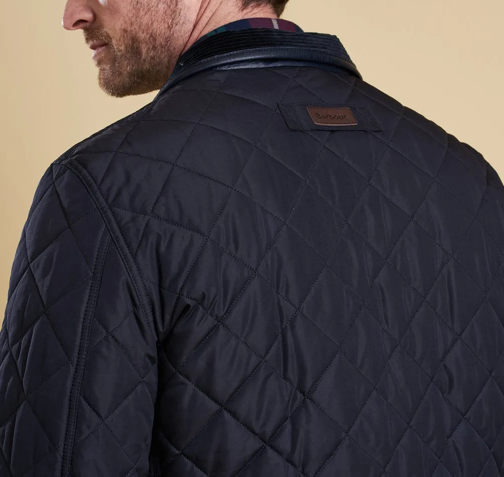 Devon Quilted Jacket - Navy