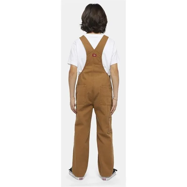 Dickies Duck Canvas Bib Overall Brown Duck