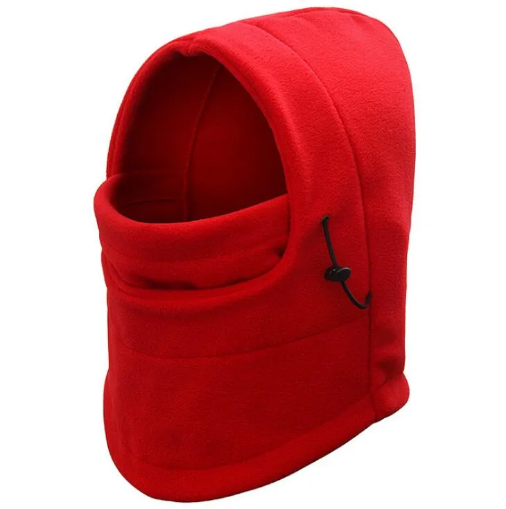 Double Layers Fleece Balaclava Ski Cap