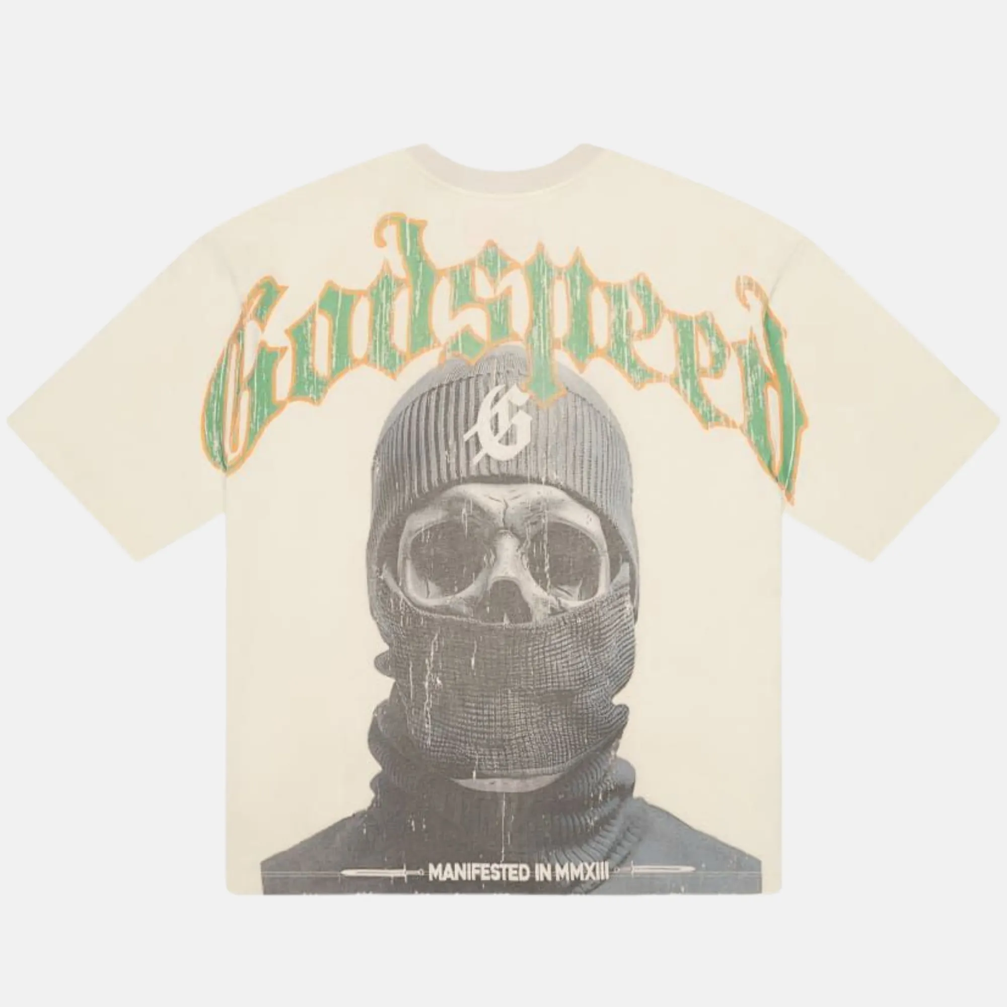 Godspeed Balaclava Szn Bone T-Shirt