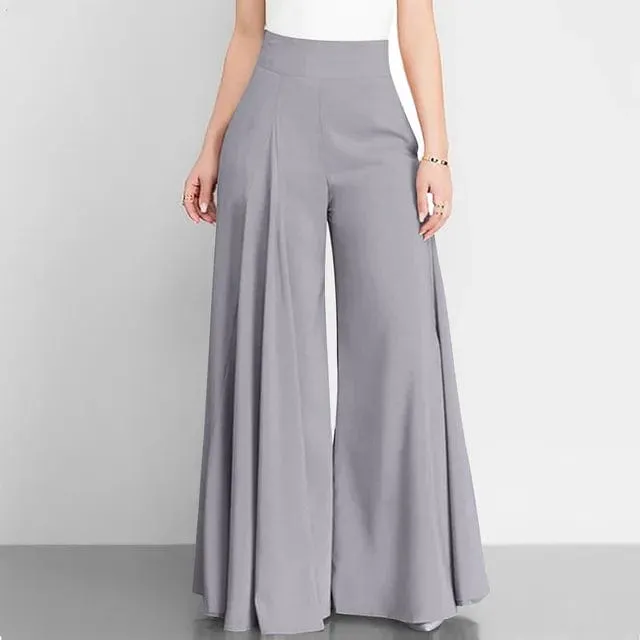 High Waist Wide Leg Pants