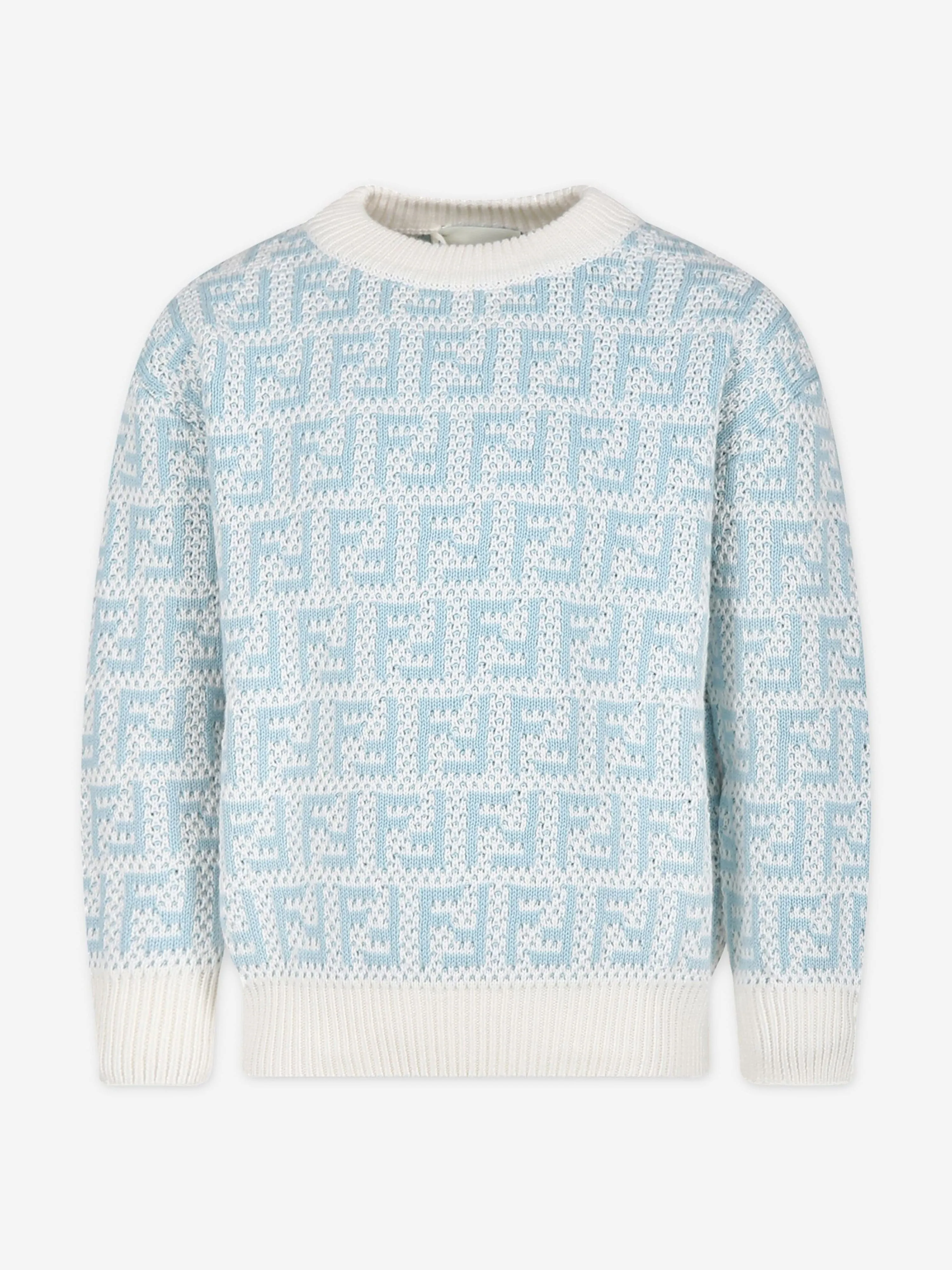 Kids FF Logo Jumper In Blue