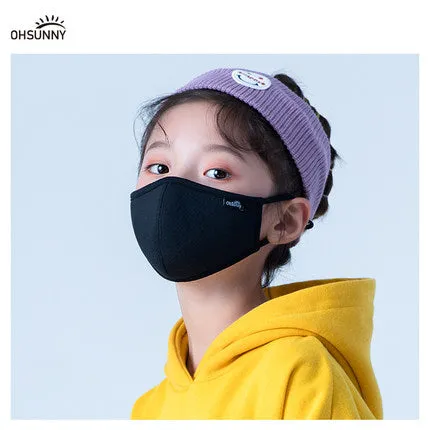 Kid's Warm Face Cover Breathable Facemask