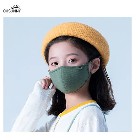 Kid's Warm Face Cover Breathable Facemask