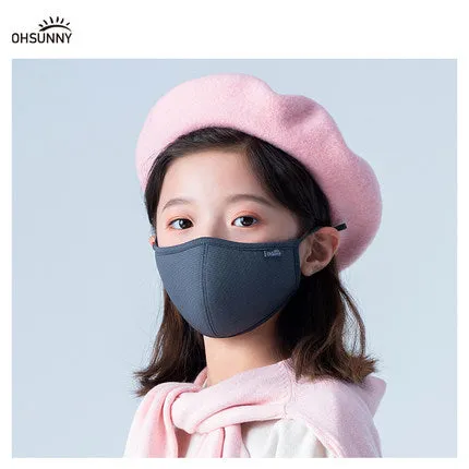 Kid's Warm Face Cover Breathable Facemask