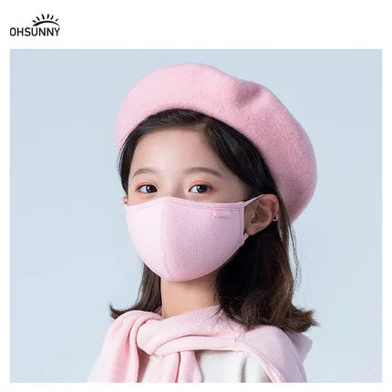 Kid's Warm Face Cover Breathable Facemask