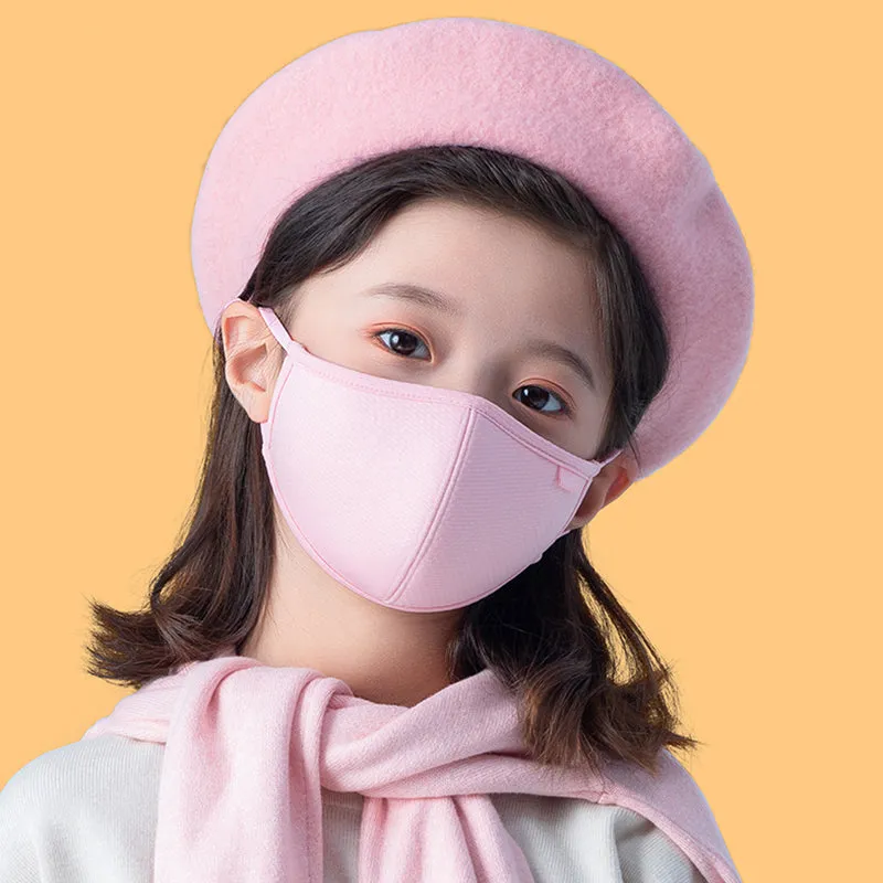 Kid's Warm Face Cover Breathable Facemask