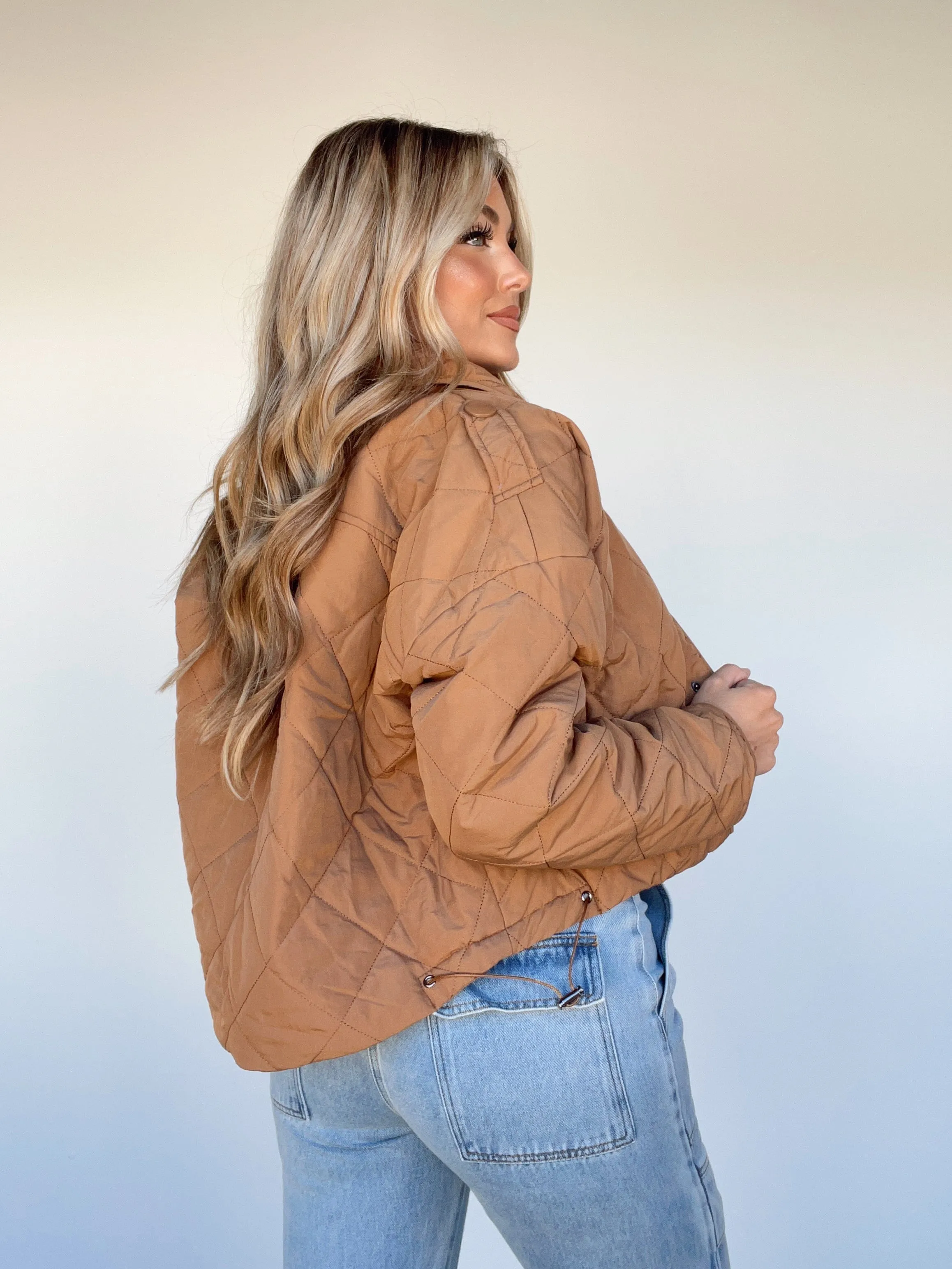 Latte Lush Quilted Jacket