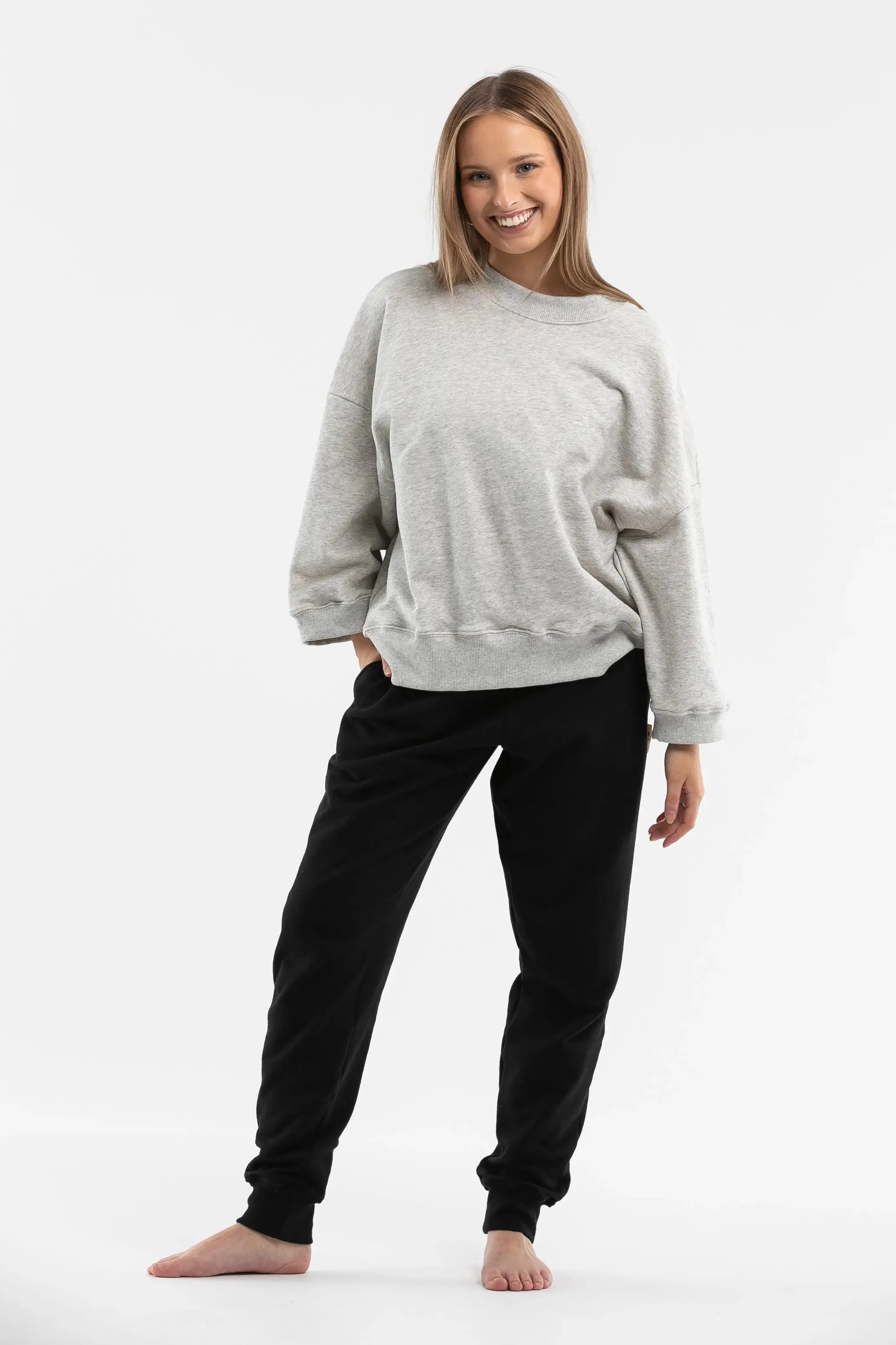 Luna Organic Jumper | Grey