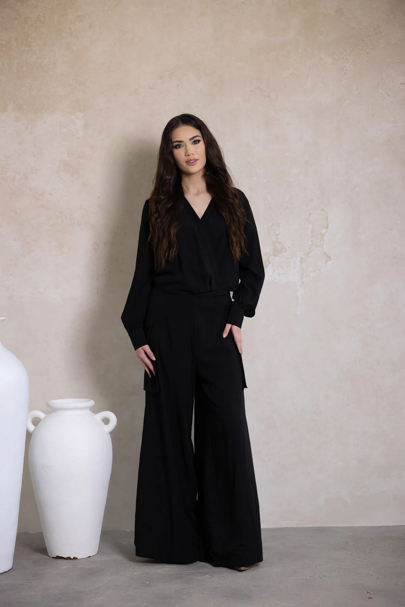 Lydia Pocket Wide Leg Pants