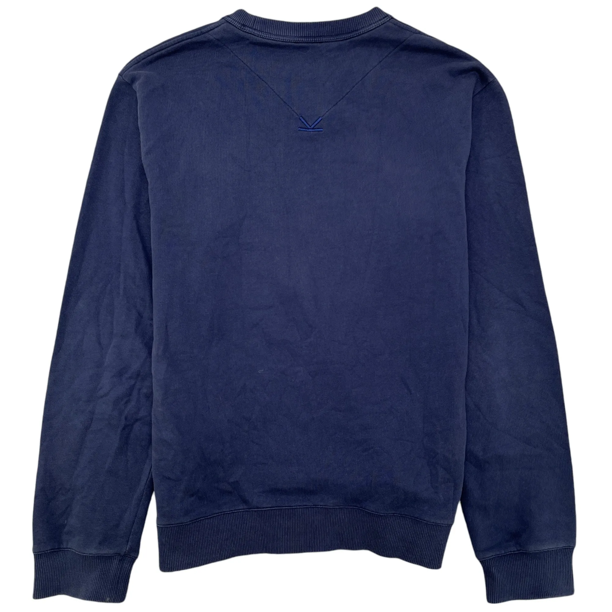 Men's Embroidered Logo Jumper Navy Size XS