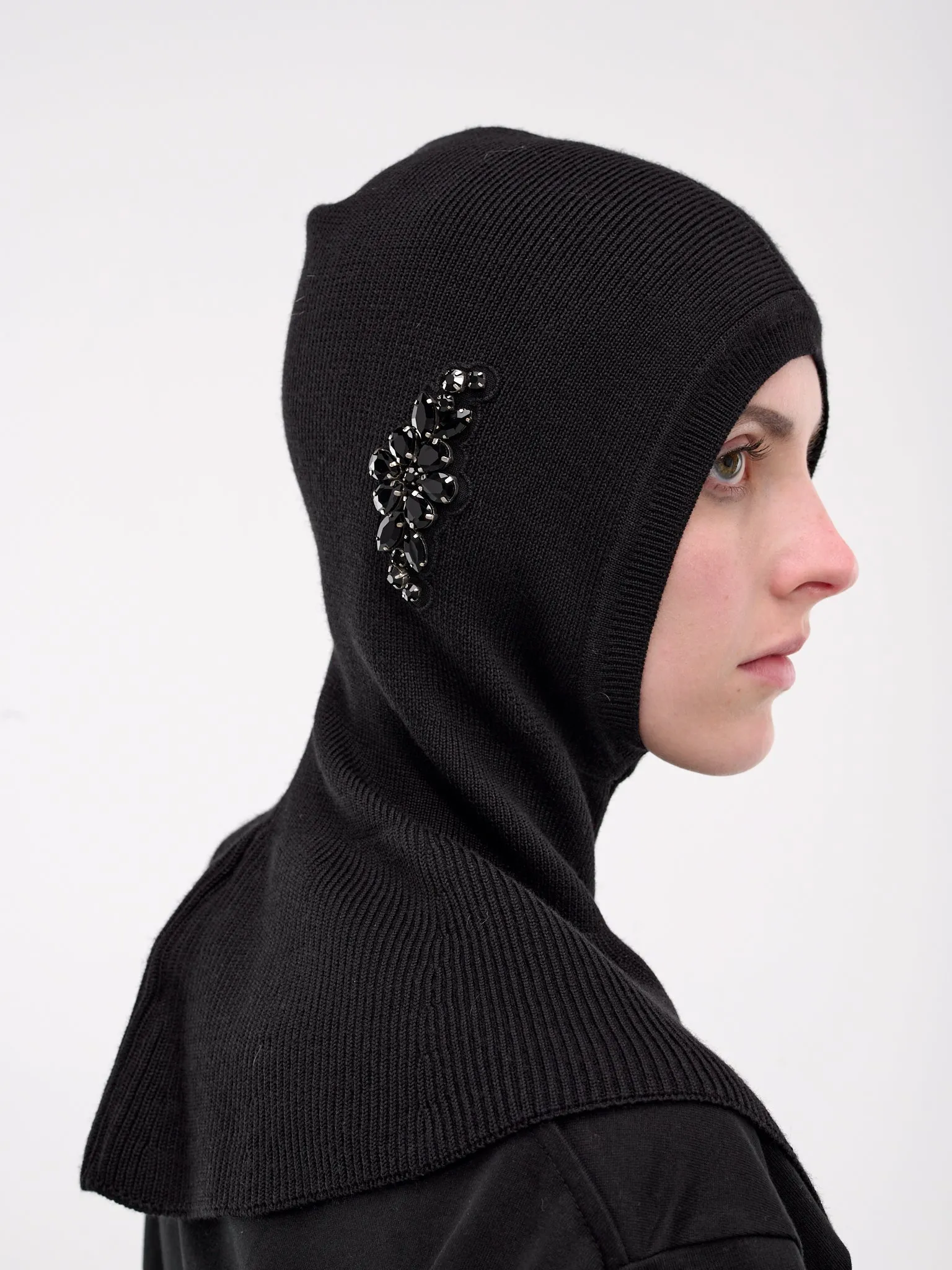 Merino-Silk Balaclava (KMK5MBIP-0647-BLACK-PEARL-CLEA)