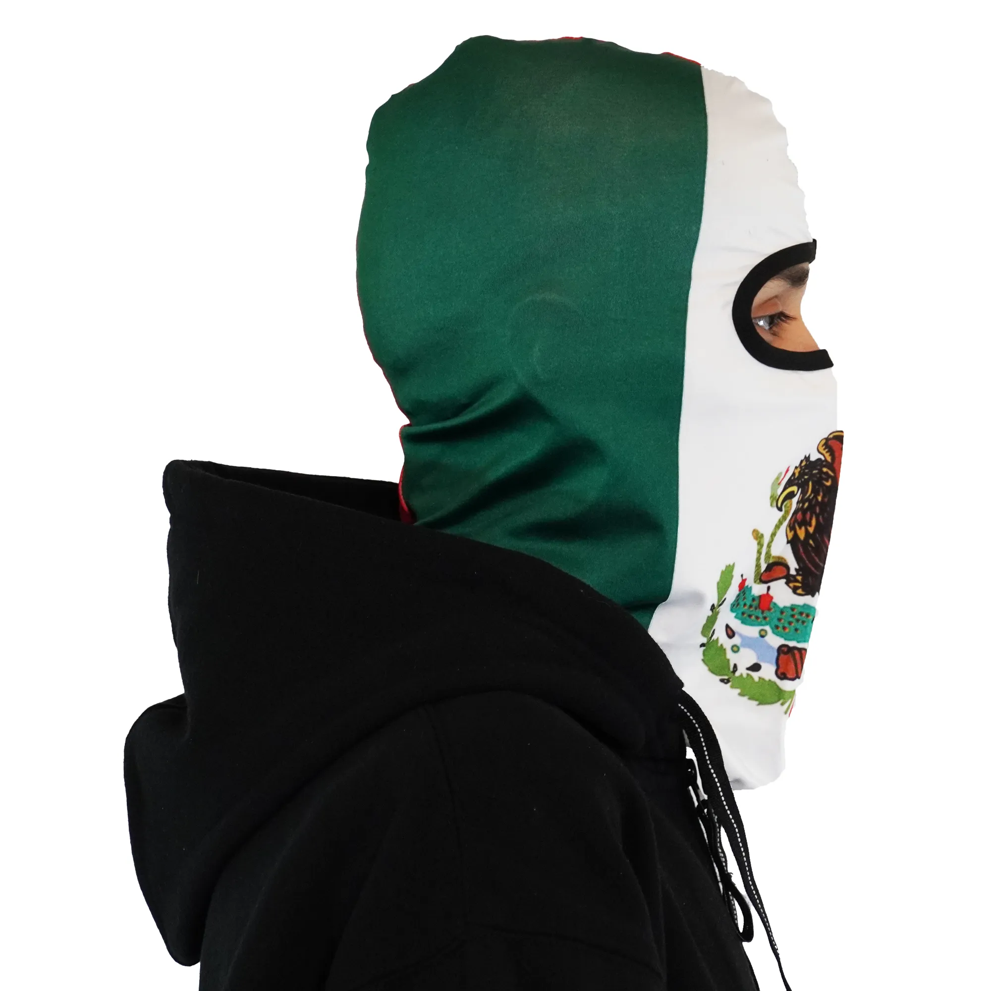 Mexico Flag Full Graphic Balaclava Ski mask