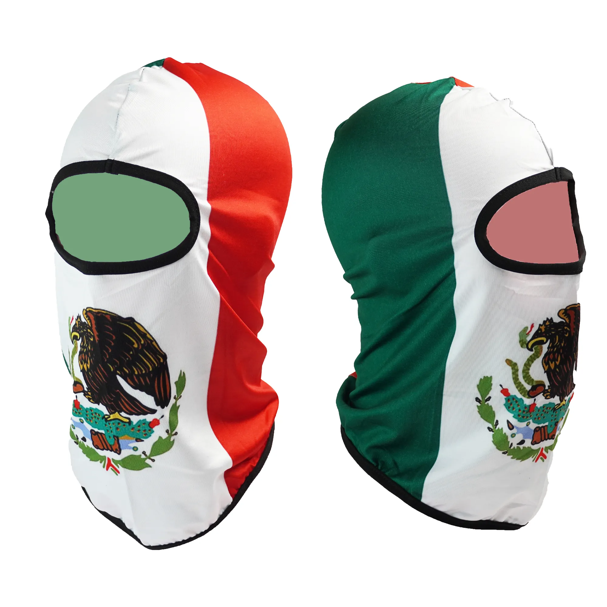 Mexico Flag Full Graphic Balaclava Ski mask