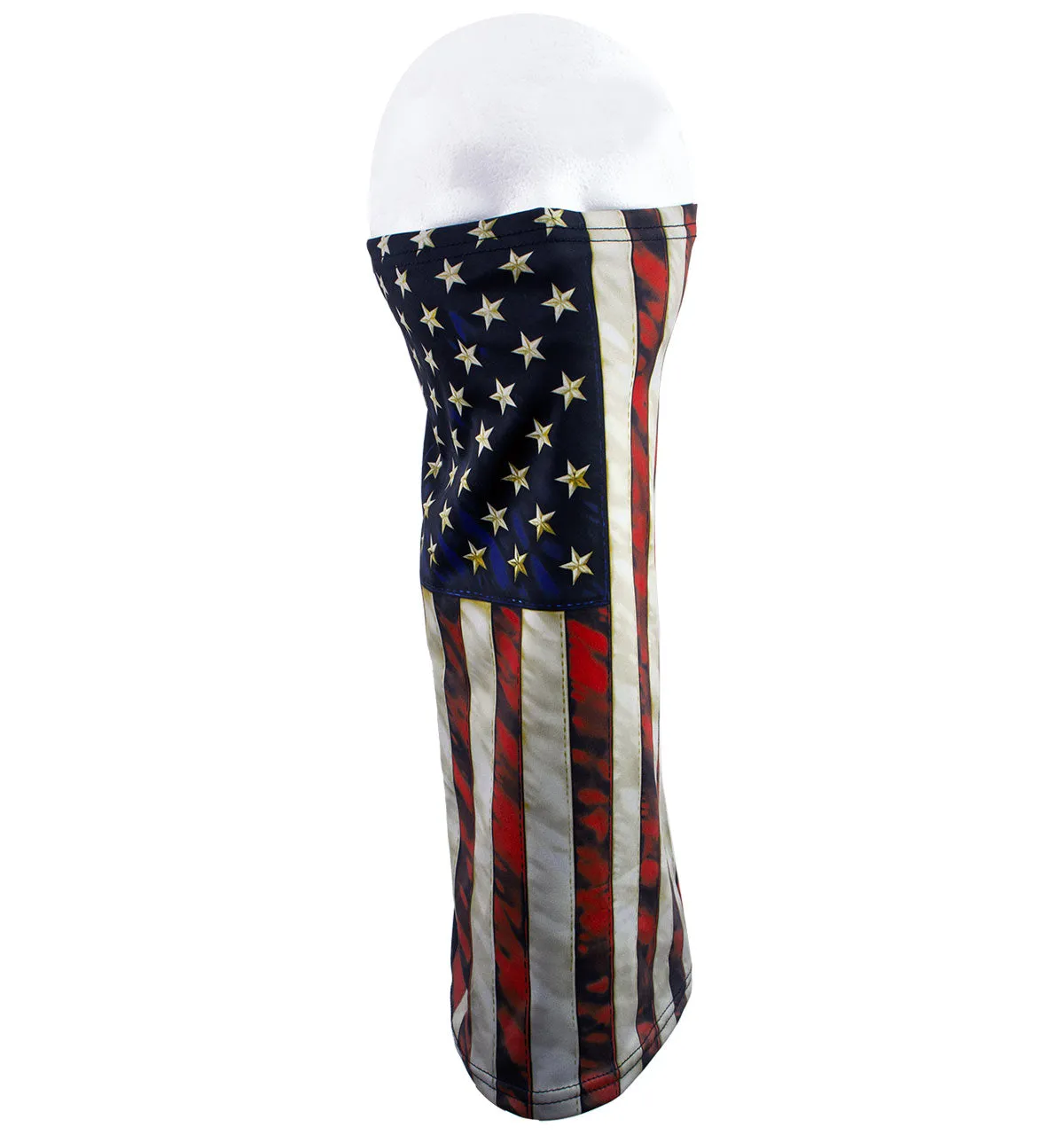 Milwaukee Leather MP7928FM 'USA Flag Artwork ' 100 % Cotton Uni-Sex Motley Tube