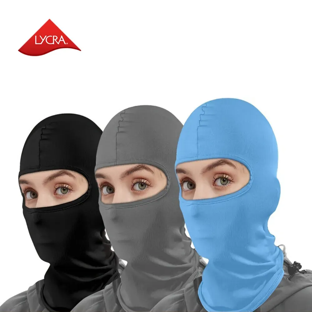 Motorcycle Mask Cycling Balaclava Full Cover Face Mask Hat Balaclava Quick Dry Lycra Ski Neck Summer Sun Ultra UV Protection