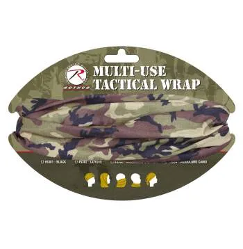 Multi-Use Neck Gaiter and Face Covering Tactical Wrap