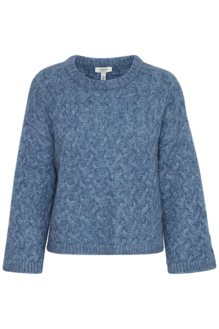 Omhu Jumper - Blue Horizon Melange