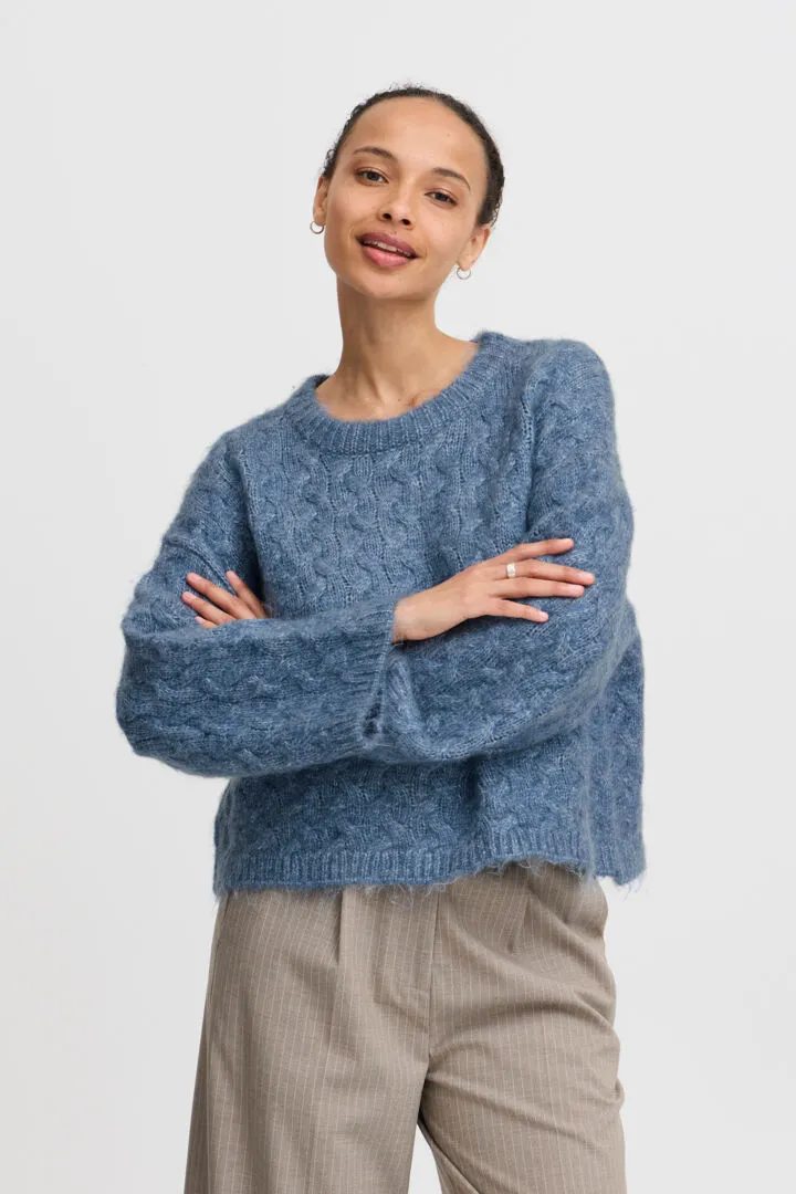 Omhu Jumper - Blue Horizon Melange