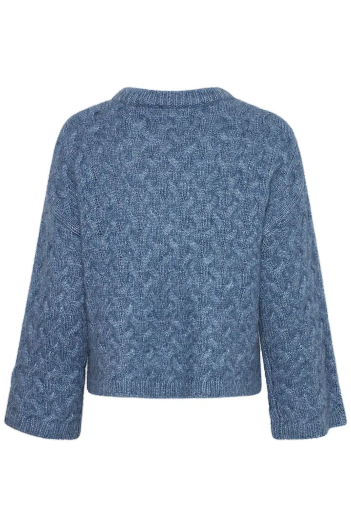 Omhu Jumper - Blue Horizon Melange