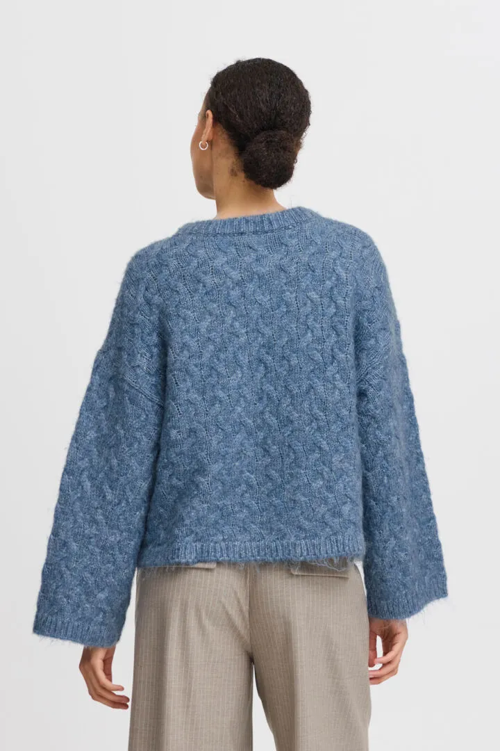 Omhu Jumper - Blue Horizon Melange