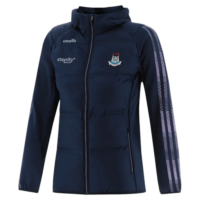 O'Neills Dublin GAA Dynamo Girls Hooded Padded Jacket