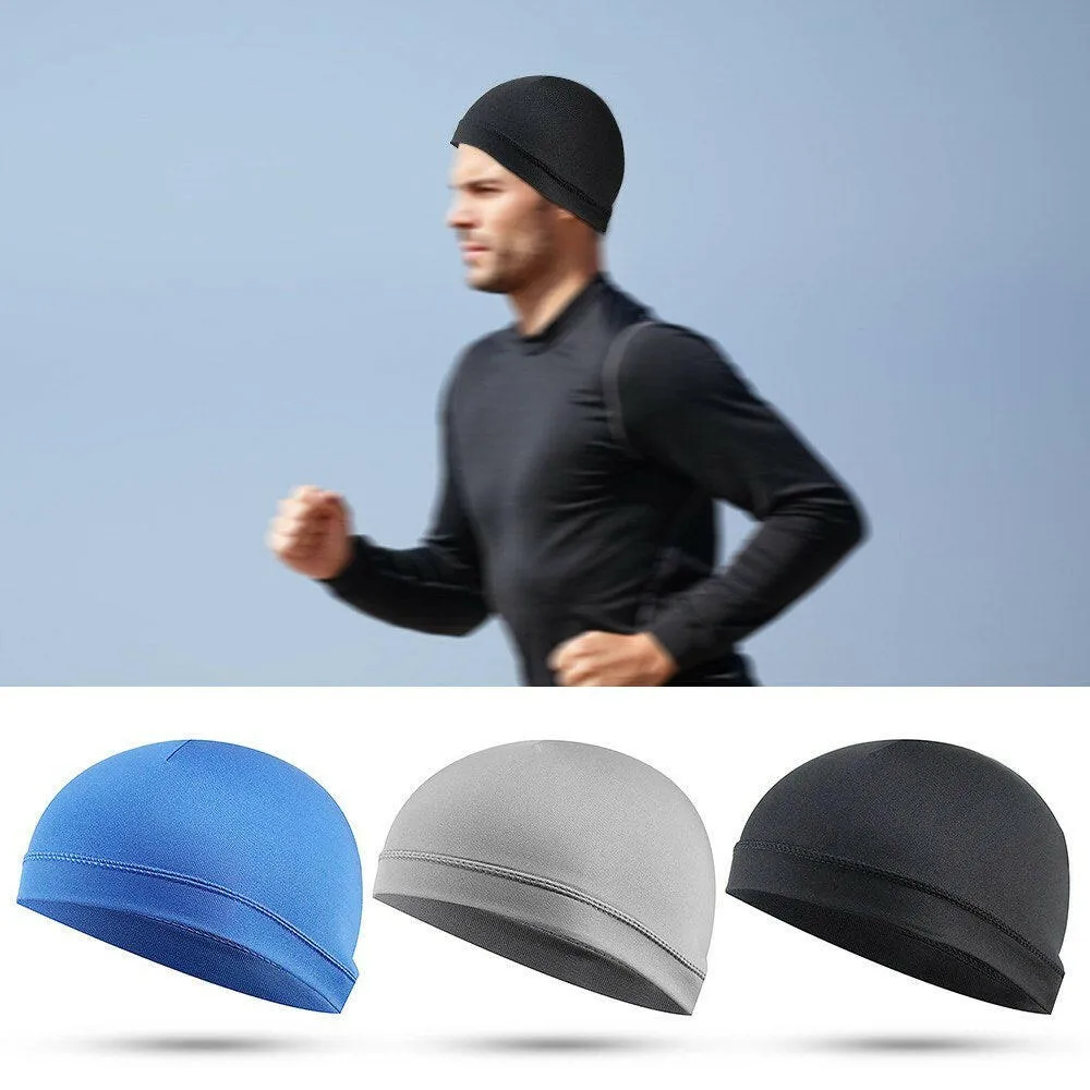 Outdoor Sports Men Cycling Cap Bicycle Bike Helmet Liner Running Skiing Motorcycle Beanie Cap Balaclava Headwear