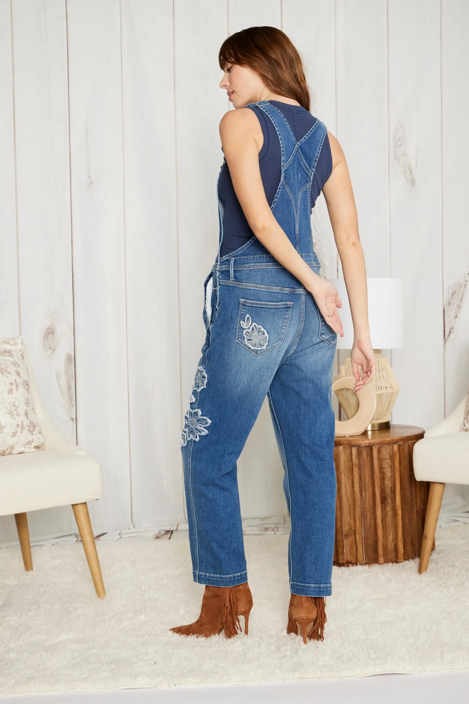 Overall - Denim Patchwork