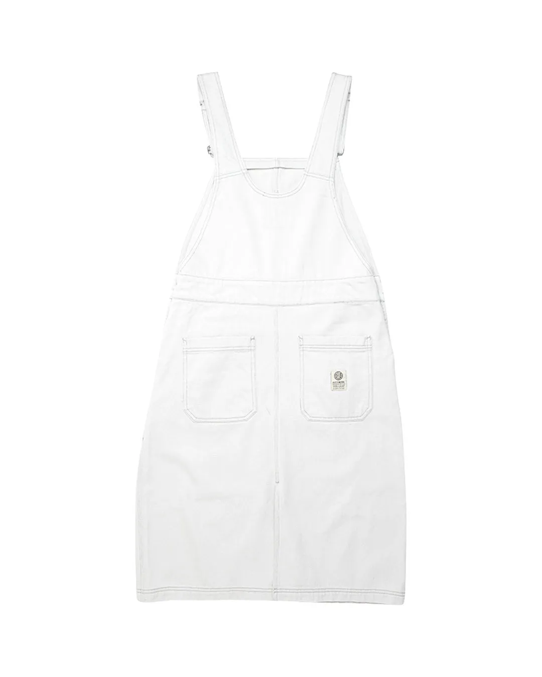 Overall Dress (Relaxed Fit) - Bleached White