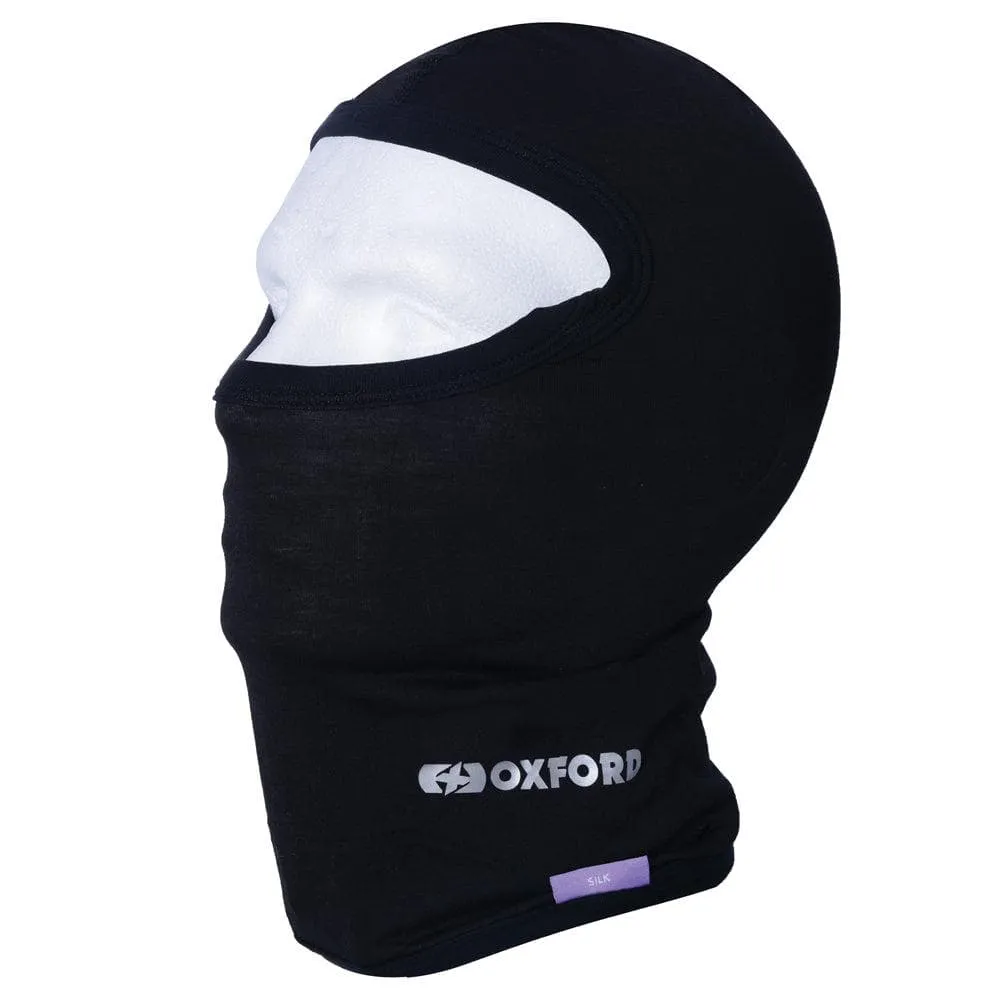 Oxford Deluxe Balaclava Silk - Black