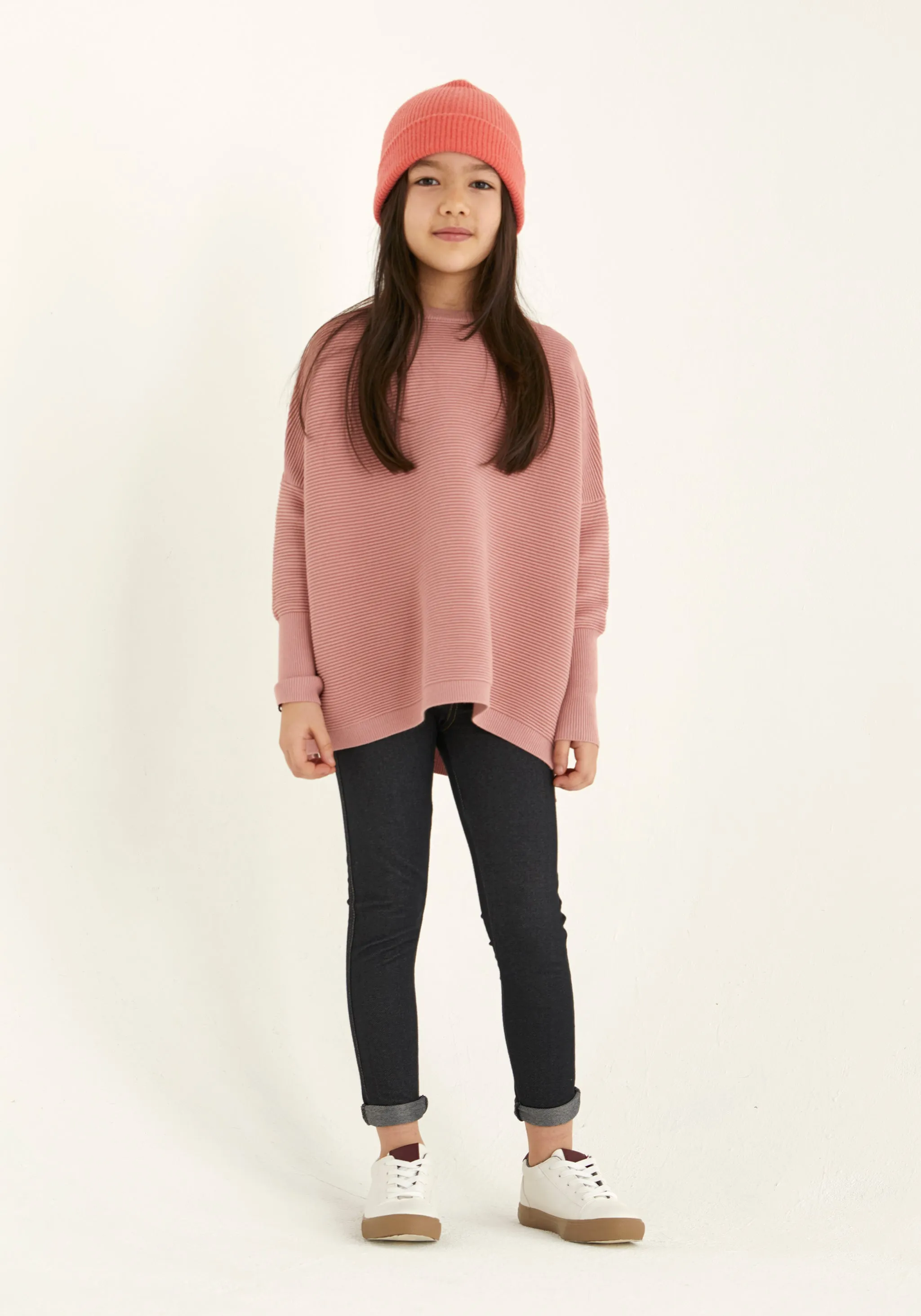 Paisie Kids Ribbed Jumper