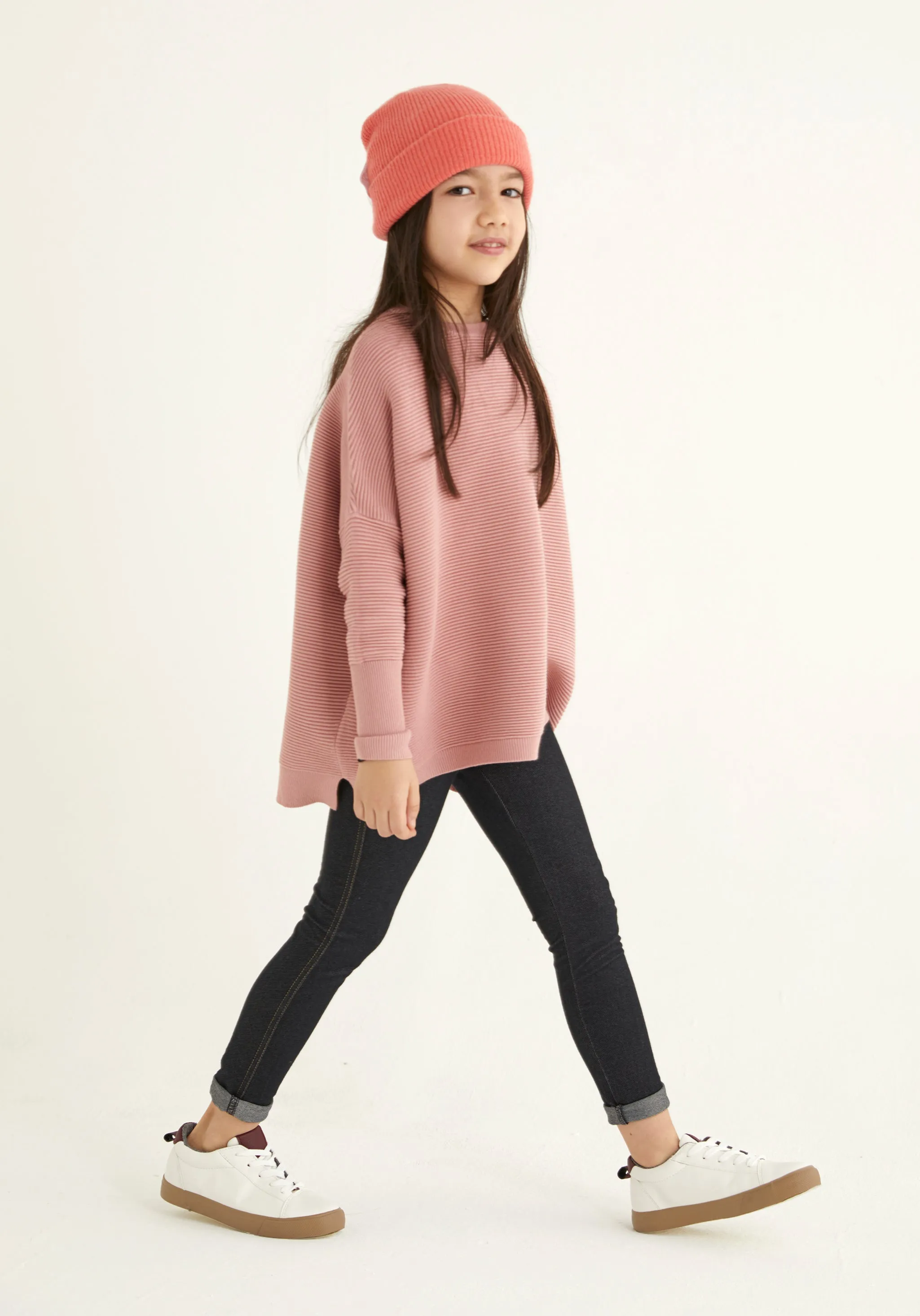 Paisie Kids Ribbed Jumper