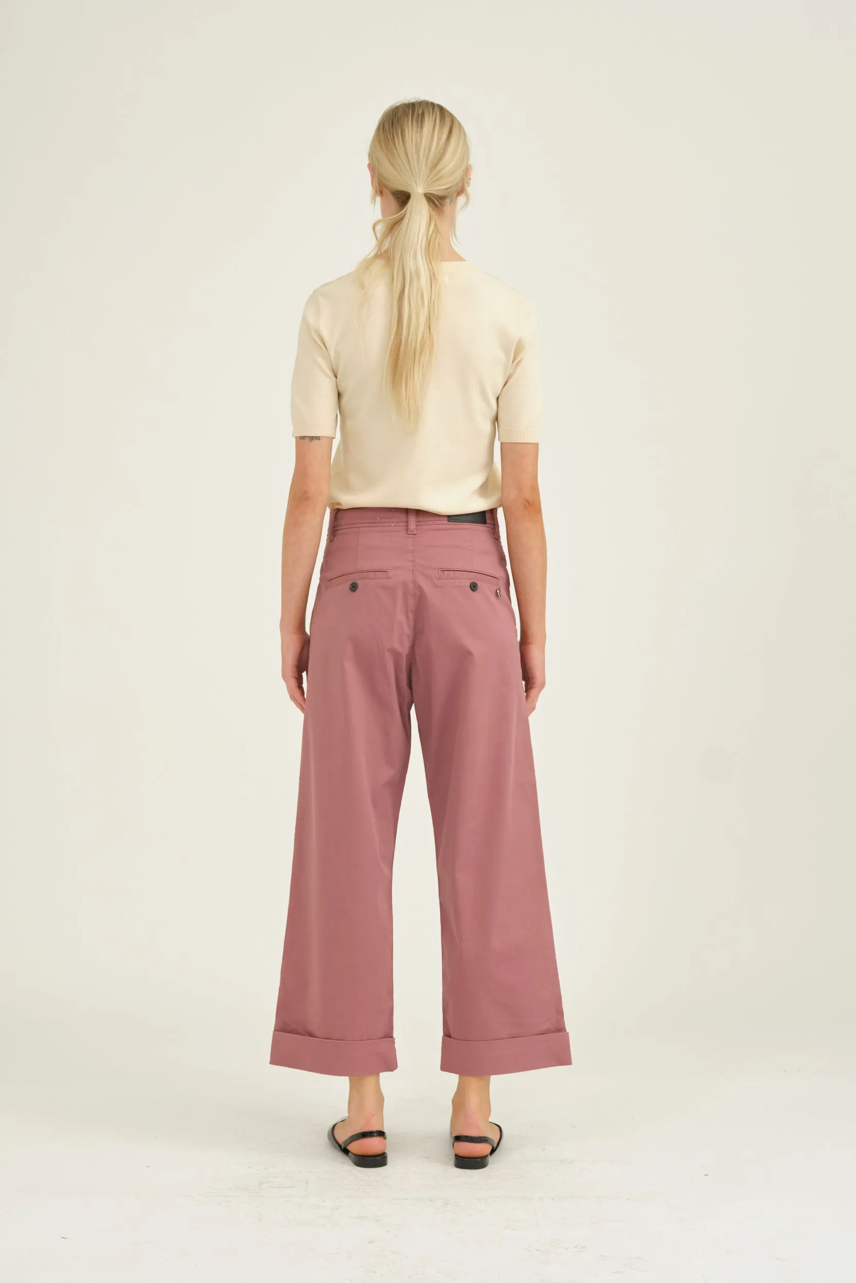 PD-Birkin Weekend Cropped Pant - Dark Orchid