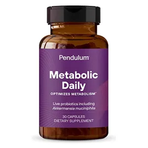 Pendulum Metabolic Daily with Akkermansia – Also Includes Anaerobutyricum, Clostridium & More to Support Sugar and Carbohydrate Metabolism - The only Brand with Akkermansia