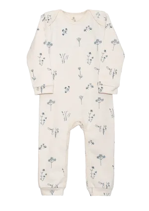 Plants Delight overall play-suit long sleeve