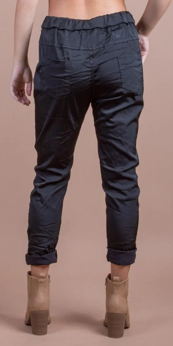 Raso Tie-Waist Pants