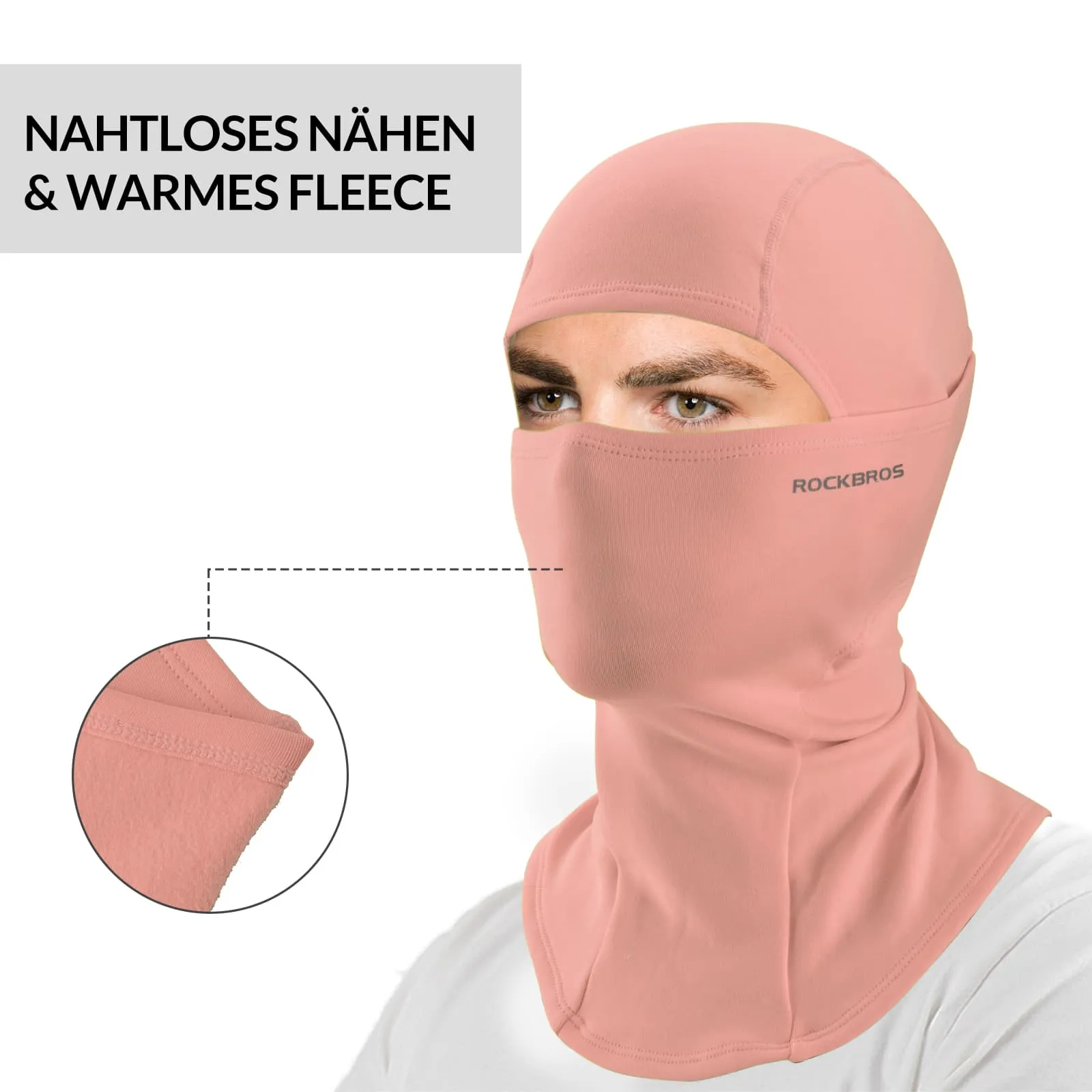 ROCKBROS Sturmhaube Herbst Winter Balaclava für Outdoorsports Unisex