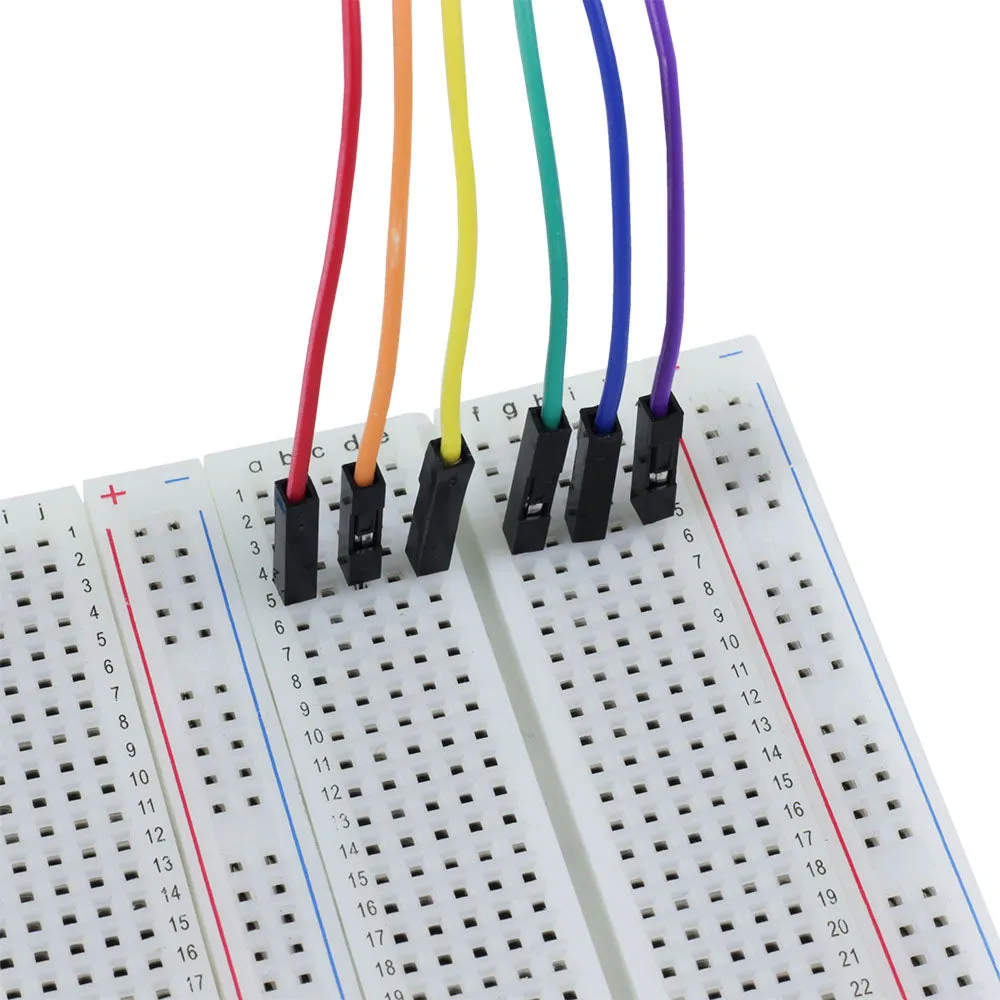 Side By Side Prototype Breadboard - 750 Tie Points